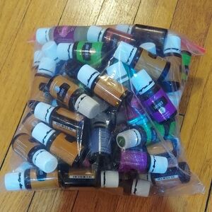 Assorted Empty Young Living Essential Oils Bottled-60- 15 ml bottlee